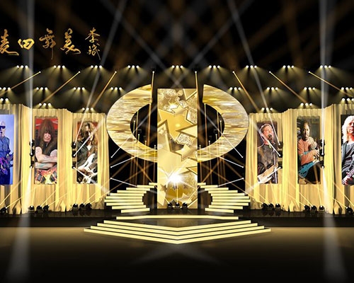 解放碑表演晚会舞台搭建